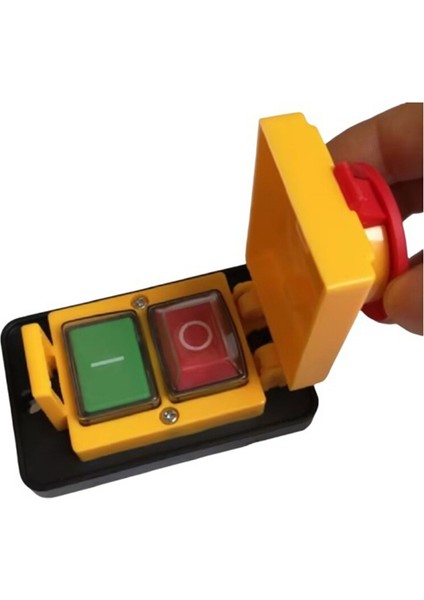 Üç Fazlı Elektromanyetik Acil Durdurma Basmalı Düğme Anahtarı (Yurt Dışından)
