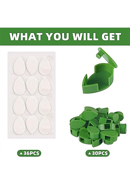 Tırmanıcı Bitkiler Için 30 Adet Bitki Klipsi, Bitki Sabitleme Cihazları (Yurt Dışından) modelleri