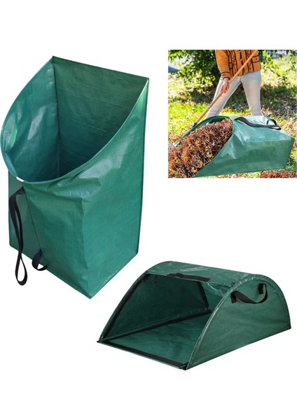 Çok Yönlü Atık Torbaları - Taşınabilir, Tekrar Kullanılabilir Yaprak Toplayıcı, 100X55X40CM (Yurt Dışından)