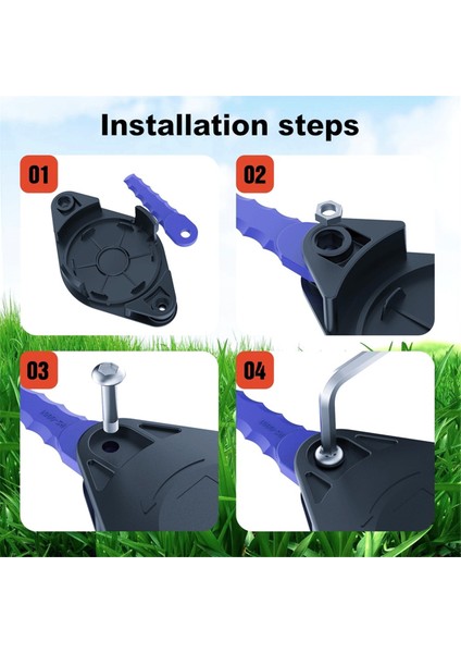 KST120X-06'YA Uygun KST120X Trimmer Bıçağı ve Kapak Takımı (Yurt Dışından)