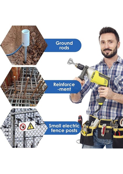 Sds Plus Çekiç Matkaplar Için Zemin Çubuğu Sürücüsü (Düz) (Yurt Dışından)