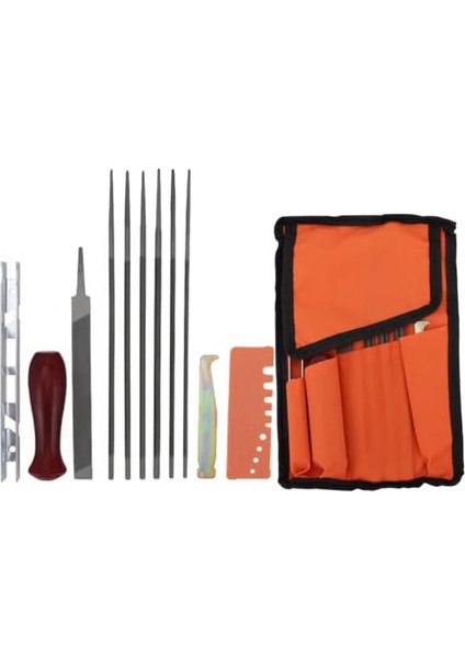 12 Paket Zincirli Testere Dosyası, Zincirli Testere Bileyici Seti (Yurt Dışından)