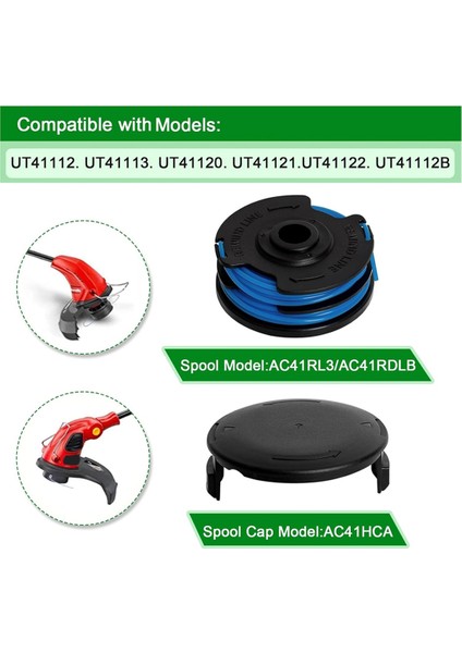 AC41RL3 ve AC41RDLB Elektrikli Çim Biçme Makinesi Yedek Makarası (Yurt Dışından)