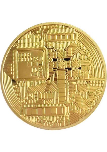 Bitcoin Metal Hatıra Parası, 40MM. Çapında Metal fiyatları