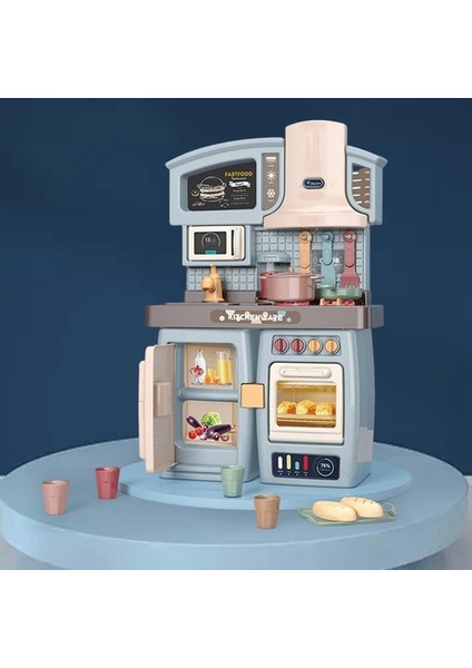 Çocuk Mutfak Playset Eğitim Oyuncakları Doğum Günü Mavisi Için Gerçekçi Oyuncaklar Yemek (Yurt Dışından) fırsatları