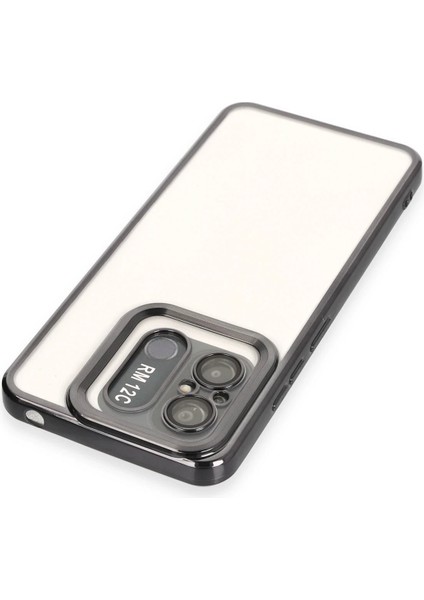 Xiaomi Redmi 12C Kılıf Slot Silikon - Siyah Bstmy