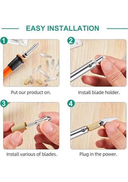 Elektrikli Sıcak Bıçak Kesici Alet Takımı Isı Kesici Şablon Kesici (Yurt Dışından) fırsatları