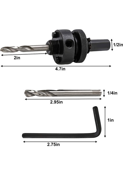 6 İNÇ/152MM Delik Testeresi Ağır Hizmet Tipi Bimetal Hss Delik Testeresi (Yurt Dışından)