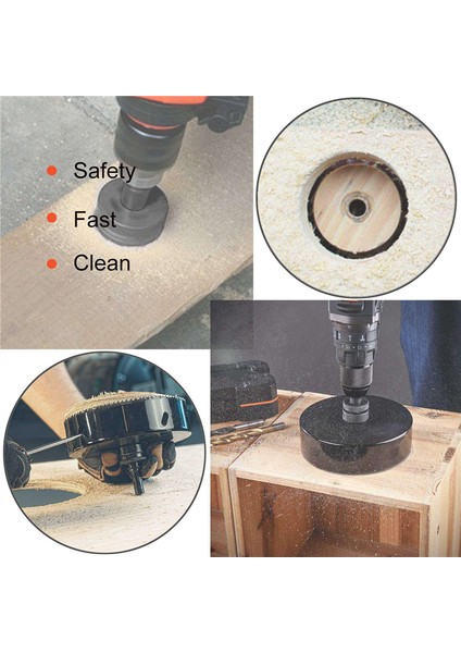 6 İNÇ/152MM Delik Testeresi Ağır Hizmet Tipi Bimetal Hss Delik Testeresi (Yurt Dışından)