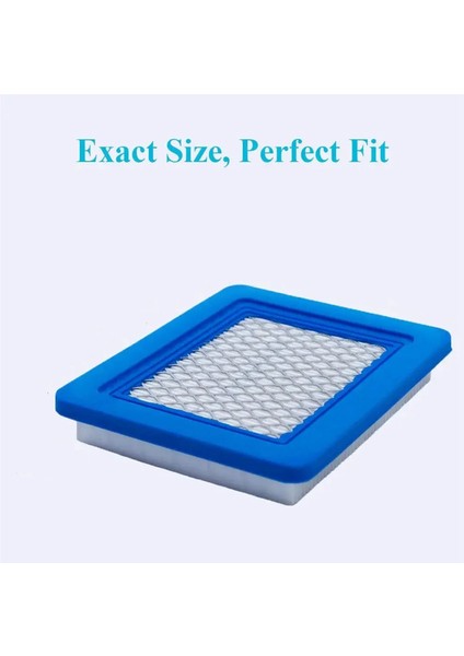 Çim Biçme Makinesi Kare Filtre Hava Filtresi 491588 (Yurt Dışından)