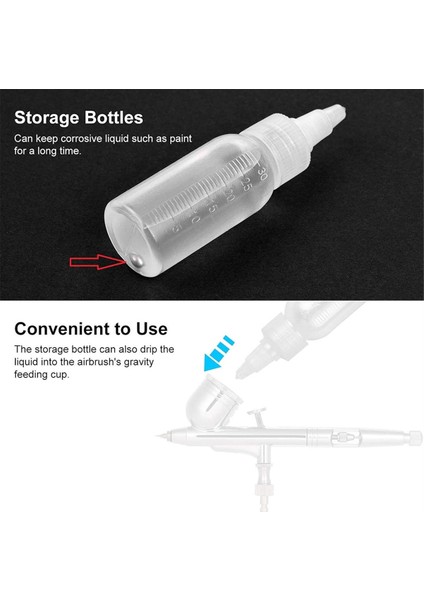 Boya Şişesi, 30ML Boş Boya Şişeleri, Boya Kavanozunun Saklanması Için, (Yurt Dışından)