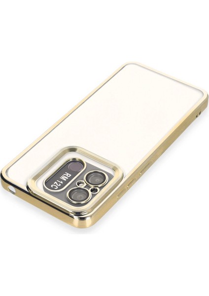 Xiaomi Redmi 12C Kılıf Slot Silikon - Gold Bstmy