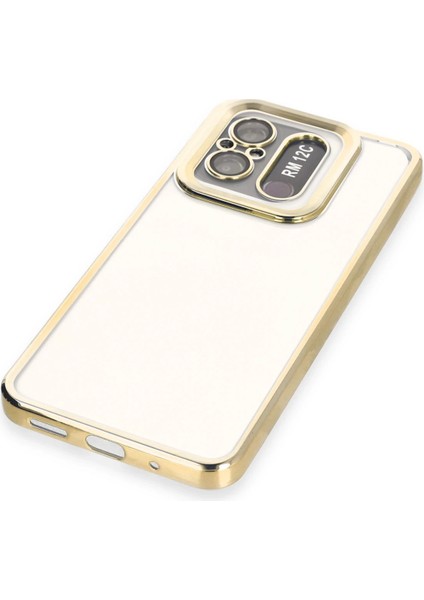 Xiaomi Redmi 12C Kılıf Slot Silikon - Gold Bstmy
