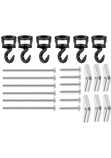 Tavan Kancası Aydınlatma Kancası Orkide Kancası Asma Bitkiler Için Döner Kanca (Yurt Dışından)