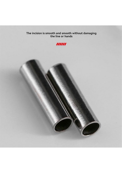 200 Adet Balıkçılık Kıvırma Kovanı Olta Ipi Kıvırma 1.8X10MM (Yurt Dışından)