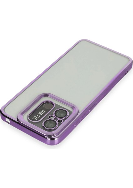 Xiaomi Redmi 12C Kılıf Slot Silikon - Mor Bstmy