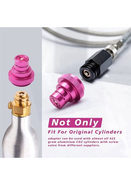 1 Adet Co2 Tüpleri Hızlı Bağlantılı Co2 Tüpleri Için Dolum Adaptörü (Yurt Dışından)
