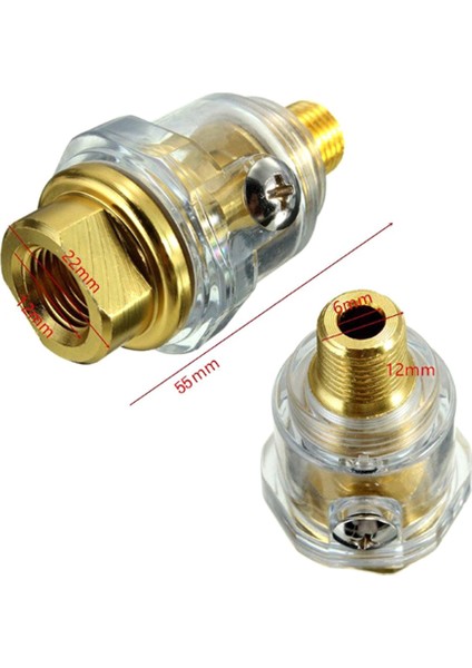 Adet Mini Yağlayıcı-1/4 Inç Npt Hava Kompresyonu Için Yağlayıcı-Sarı (Yurt Dışından)