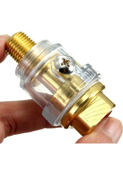 Adet Mini Yağlayıcı-1/4 Inç Npt Hava Kompresyonu Için Yağlayıcı-Sarı (Yurt Dışından)
