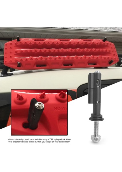 Maxtrax Mkıı Için Kurtarma Kartları Için 4 Paket Montaj Pimleri (Yurt Dışından)
