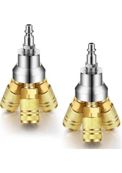 3 Yollu Hava Manifoldu Ayırıcı Hava Kompresörü 4 Portlu Endüstriyel Çıkış (Yurt Dışından)