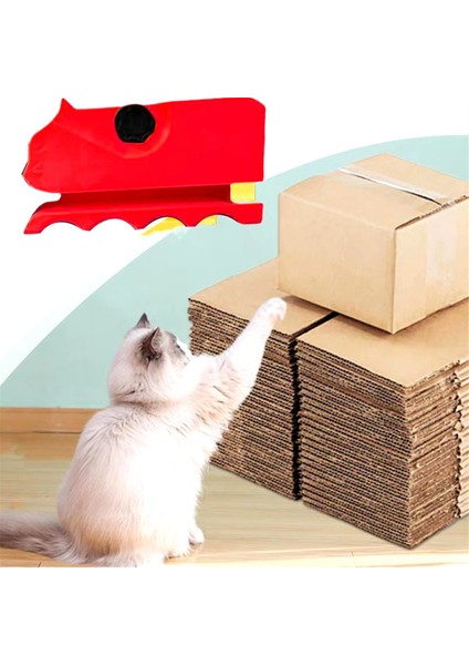 Kendin Yap Kedi Tırmalama Tahtası Kesme Karton Geri Dönüşüm Kesme Aleti B (Yurt Dışından)