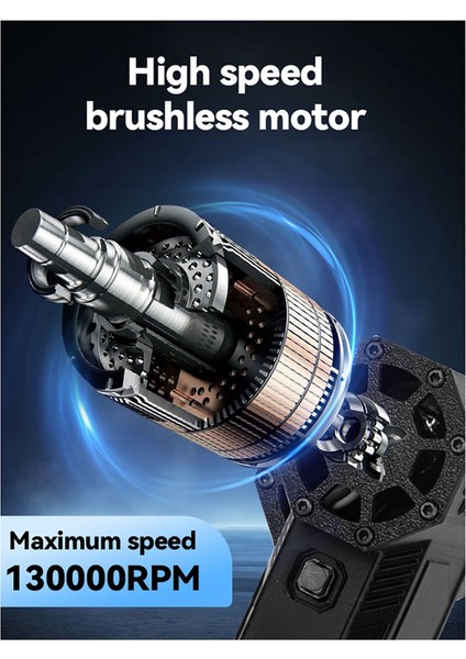 130000 Rpm Fırçasız Motor Sürücü Kartı Turbo Jet Fan Motoru 12V (Yurt Dışından)