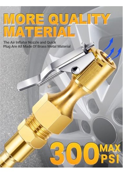 Hava Kompresörü Aksesuarları Için Hava Pensesi, Pirinç Muhafazalı Akış Kilidi (Yurt Dışından) indirimleri