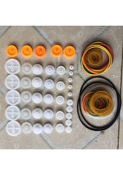 84 Parça Transmisyon Kayış Kasnağı Lastik Bant Kombinasyon Seti (Yurt Dışından) modelleri