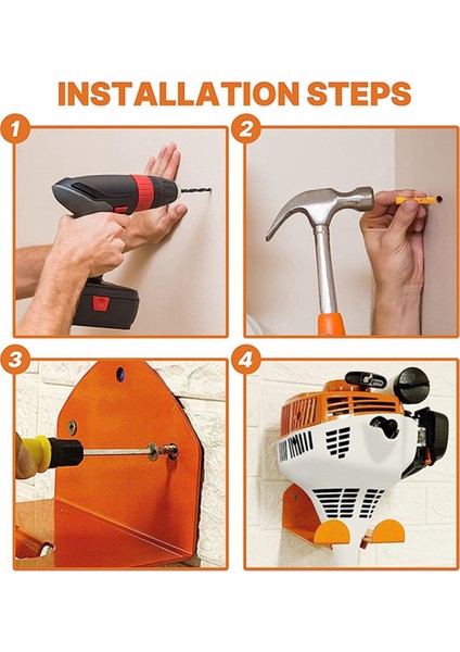 Çim Biçme Makineleri, Yabani Ot Ayıklayıcılar Için Trim Rack Garaj Depolama Rafı (Yurt Dışından) indirimleri