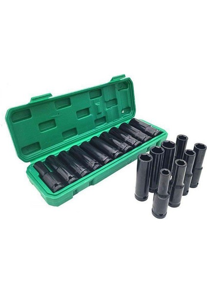 10 Adet 8-24MM 1/2 Elektrikli Anahtar Soketi Pnömatik Soket Altıgen (Yurt Dışından)