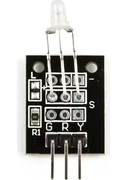 Çift Renk 3mm LED Modülü KY-011 (Kırmızı+Yeşil)
