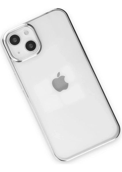 Iphone 14 Plus Kılıf Element Silikon - Gümüş Bstmy