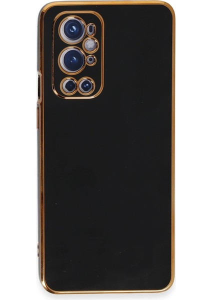 One Plus 9 Pro Kılıf Volet Silikon - Siyah Bstmy