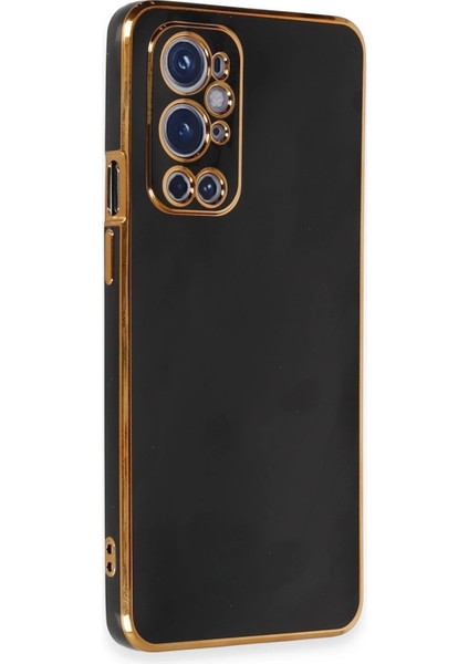 One Plus 9 Pro Kılıf Volet Silikon - Siyah Bstmy