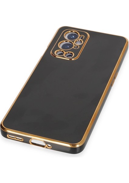 One Plus 9 Pro Kılıf Volet Silikon - Siyah Bstmy