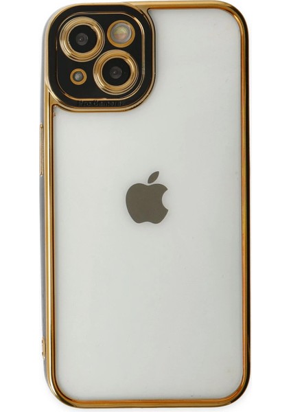 Iphone 14 Plus Kılıf Liva Lens Silikon - Siyah Bstmy