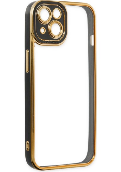 Iphone 14 Plus Kılıf Liva Lens Silikon - Siyah Bstmy