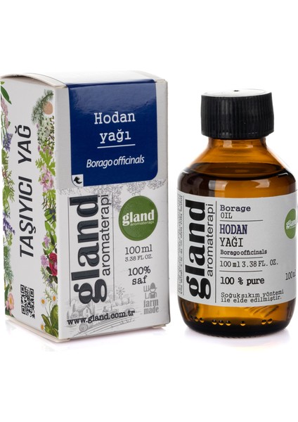 Hodan(Borago Officinalis) Yağı 100ML