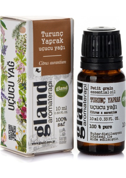 Turunç Yaprak(Citrus x Auran) Uçucu Yağı 10ML