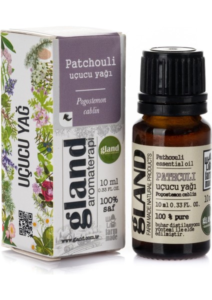 Patchouli Uçucu Yağı - Pogostemon Cablin 10ML