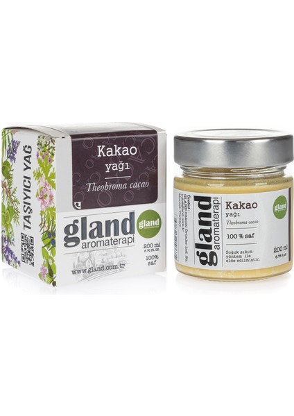 Kakao(Theobroma Cacao) Yağı 200ML