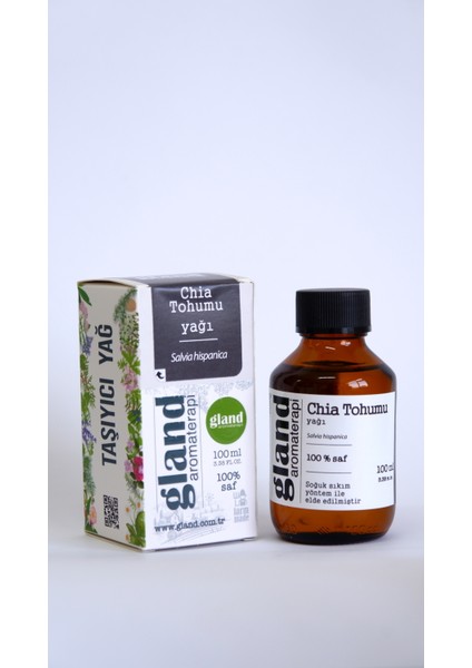 Chia Tohumu Yağı - Salvia Hispanica 100ML