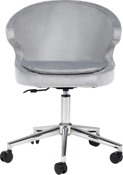 Milas Çalışma Sandalyesi ve Ofis Koltuğu(Baby Face Kumaş / Krom Ayak)