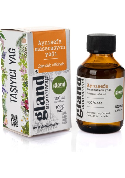 Aynısefa Maserasyon(Caledula Officinalis) Yağı 100ML