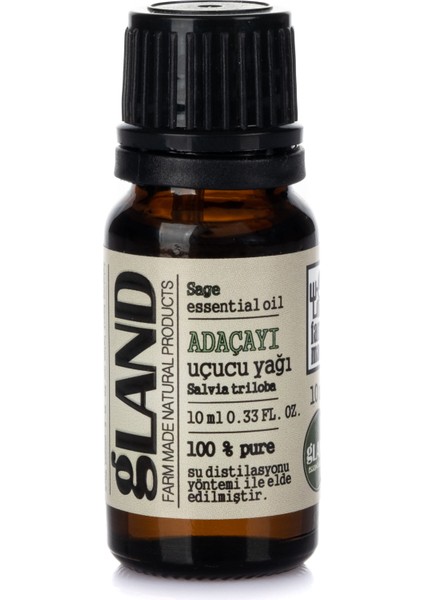 Adaçayı Uçucu Yağı - Salvia Triloba 10ML