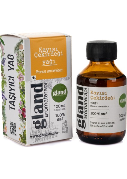 Kayısı Çekirdeği Yağı - Prunus Armeniaca 100ML