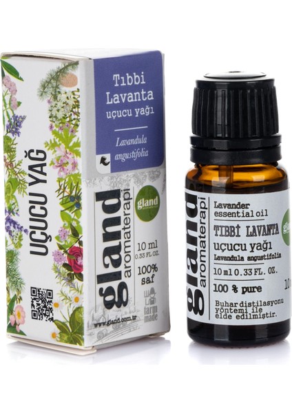 Tıbbi Lavanta(Lavandula Angustifolia) Uçucu Yağı 10ML