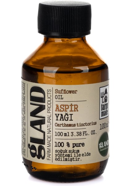 Aspir Yağı - Carthamus Tinctorius 100ML