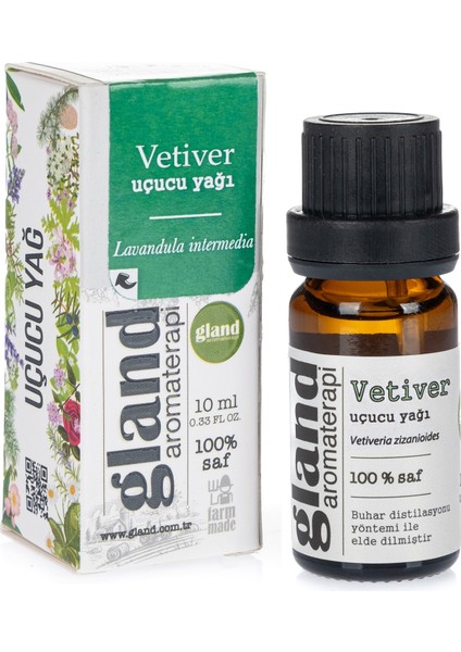 Vetiver(Vetiveria Zizanioides) Uçucu Yağı 5ml